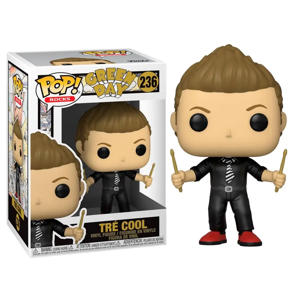 Green Day POP! Rocks vinylová figúrka Tre Cool 9 cm produktová fotografia