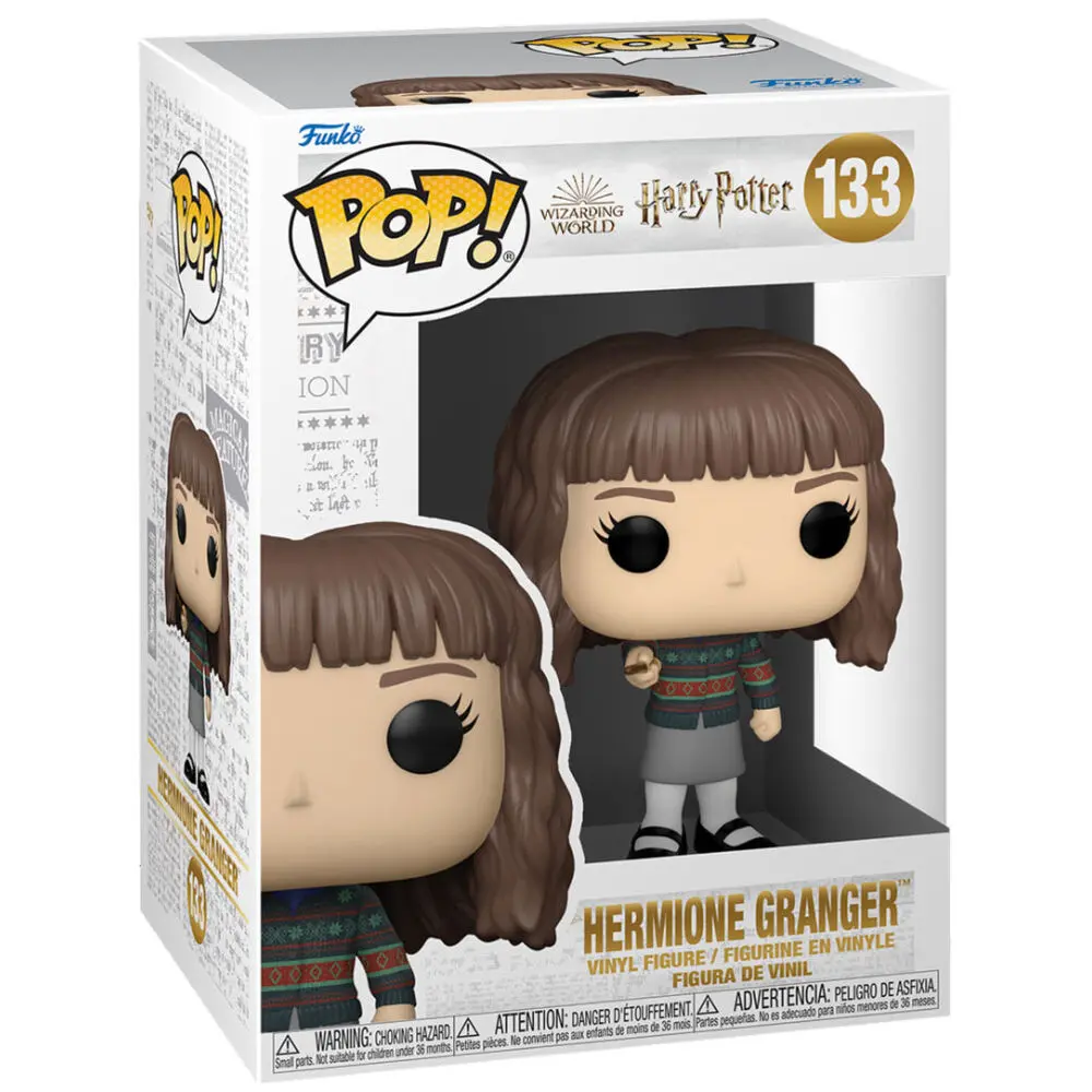 Harry Potter POP! Movies Vinyl figúrka Hermione pálcikával 9 cm termékfotó