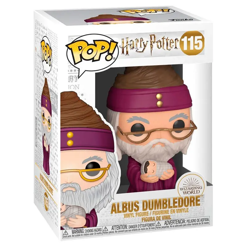 Harry Potter POP! Movies vinylová figúrka Dumbledore újszülött Harry-vel, 9 cm termékfotó