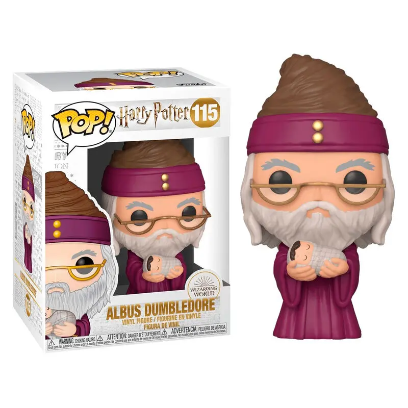 Harry Potter POP! Movies vinylová figúrka Dumbledore újszülött Harry-vel, 9 cm termékfotó