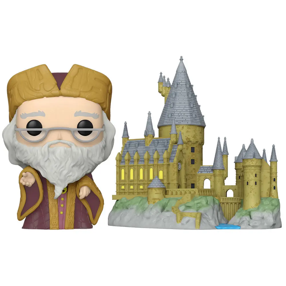 Harry Potter POP! Town vinylová figúrka Dumbledore s Hogwarts 9 cm produktová fotografia