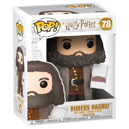 Harry Potter Super Sized POP! Movies Vinylová figúrka Hagrid s tortou 14 cm produktová fotografia