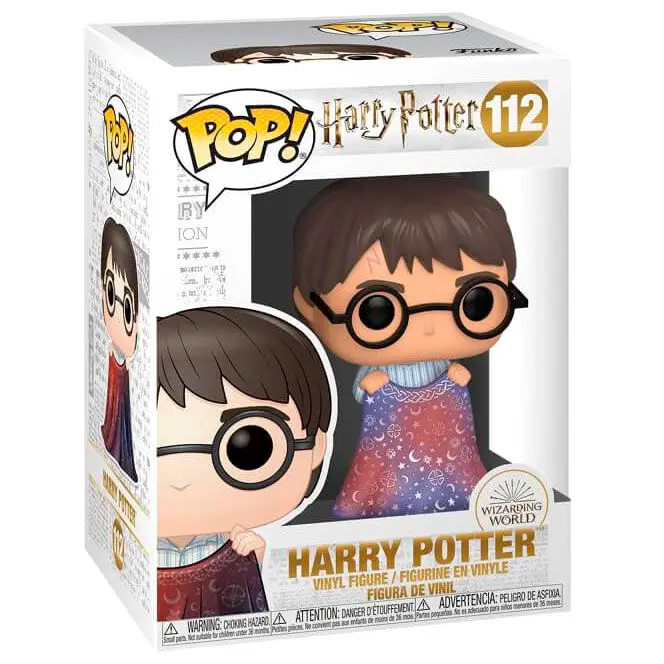 Harry Potter POP! Movies Vinylna figúrka Harry neviditelným plášťom 9 cm termékfotó