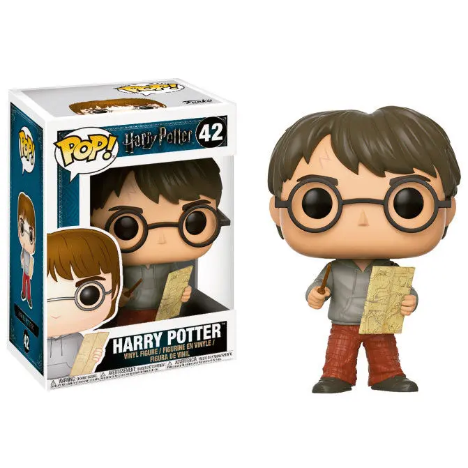 Harry Potter POP! Movies Vinylová figúrka Harry Potter with Marauders Map 9 cm produktová fotografia