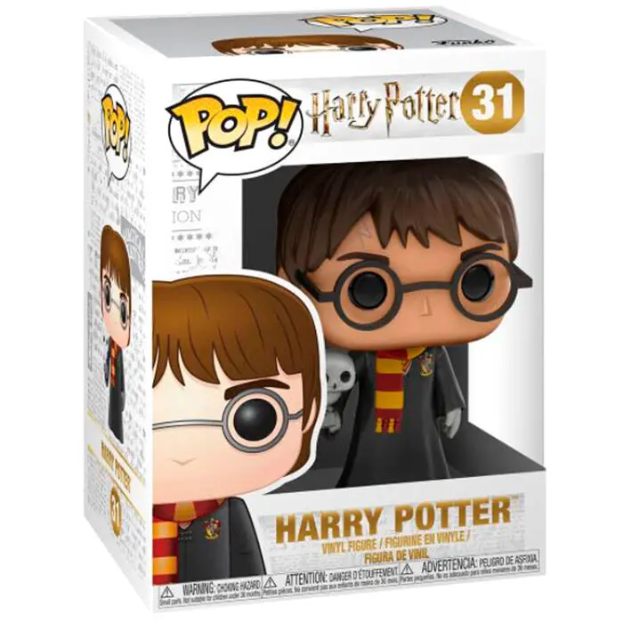 Harry Potter POP! Movies Vinilová figúrka Harry a Hedvigával 9 cm termékfotó