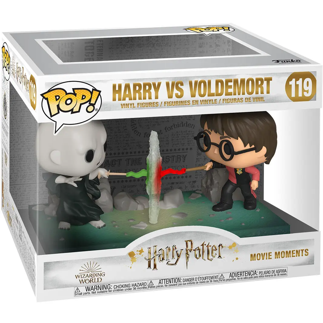 Harry Potter POP! Movie Moment Vinylová figúrka Harry VS Voldemort 9 cm produktová fotografia