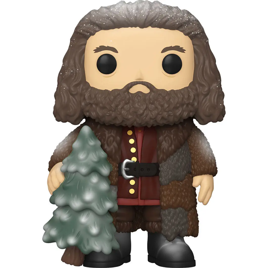 Harry Potter Super Sized POP! Vinylová figúrka Holiday Rubeus Hagrid 15 cm produktová fotografia