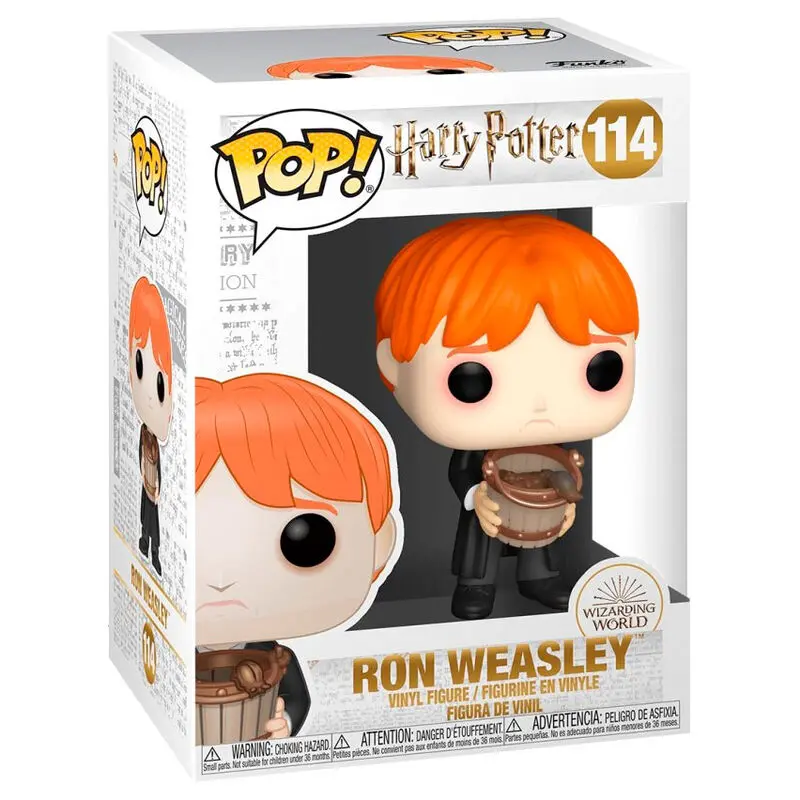 Harry Potter POP! Movies Vinilová figúrka Ron Puking Slugs so kýblom 9 cm termékfotó