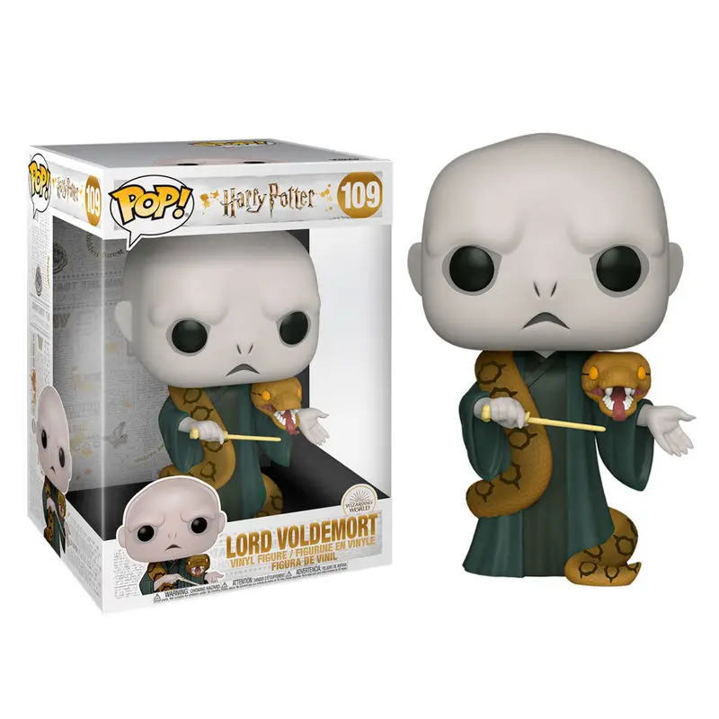 Harry Potter Super Sized POP! Movies vinylová figúrka Voldemort s Nagini 25 cm produktová fotografia