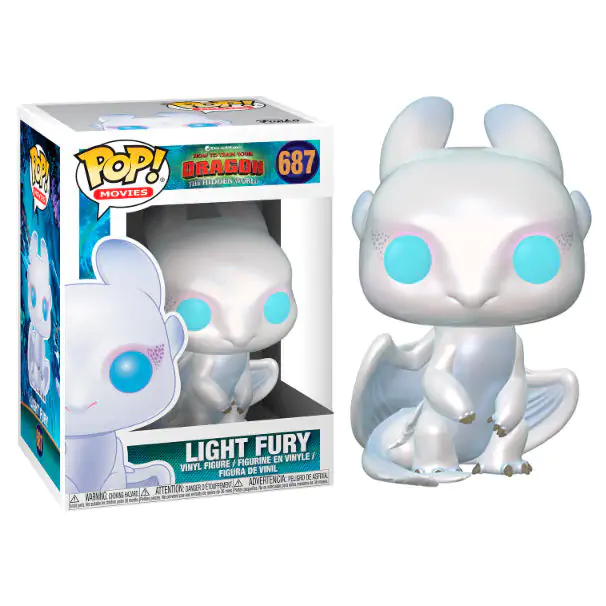 How to Train Your Dragon 3 POP! Vinylová figúrka Light Fury 9 cm produktová fotografia