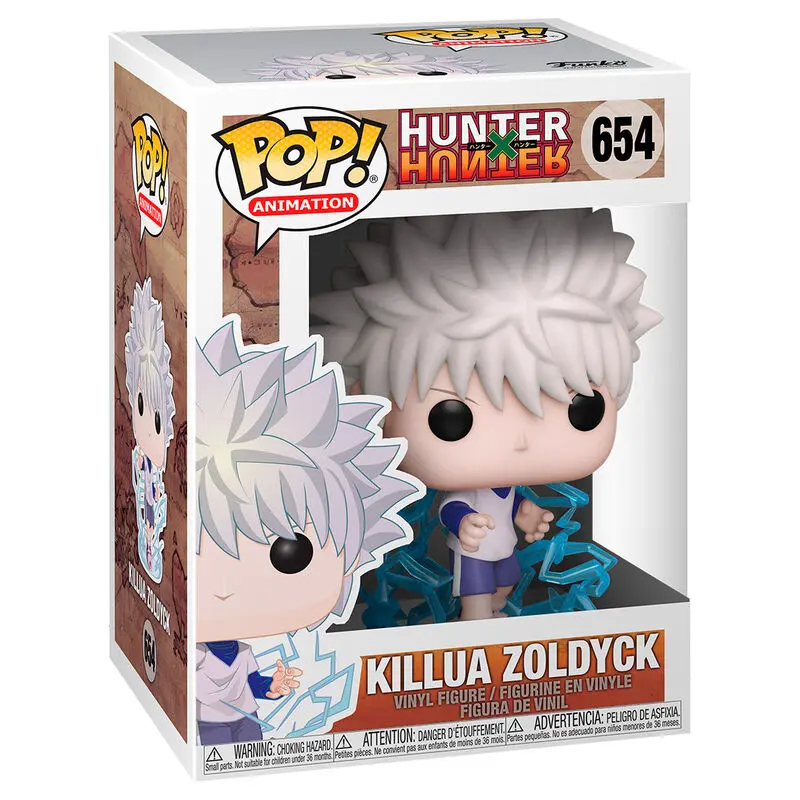 Hunter x Hunter POP! Animation vinylová figúrka Killua Zoldyck 9 cm produktová fotografia