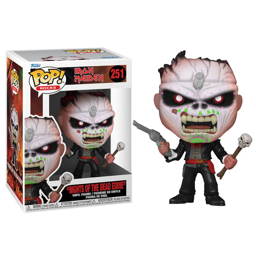 Iron Maiden POP! Rocks vinyl figúrka Eddie - Nights of the Dead 9 cm termékfotó