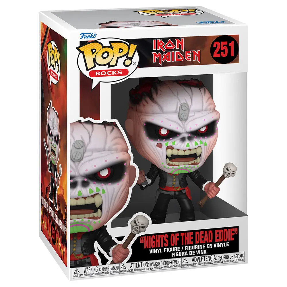 Iron Maiden POP! Rocks vinyl figúrka Eddie - Nights of the Dead 9 cm termékfotó