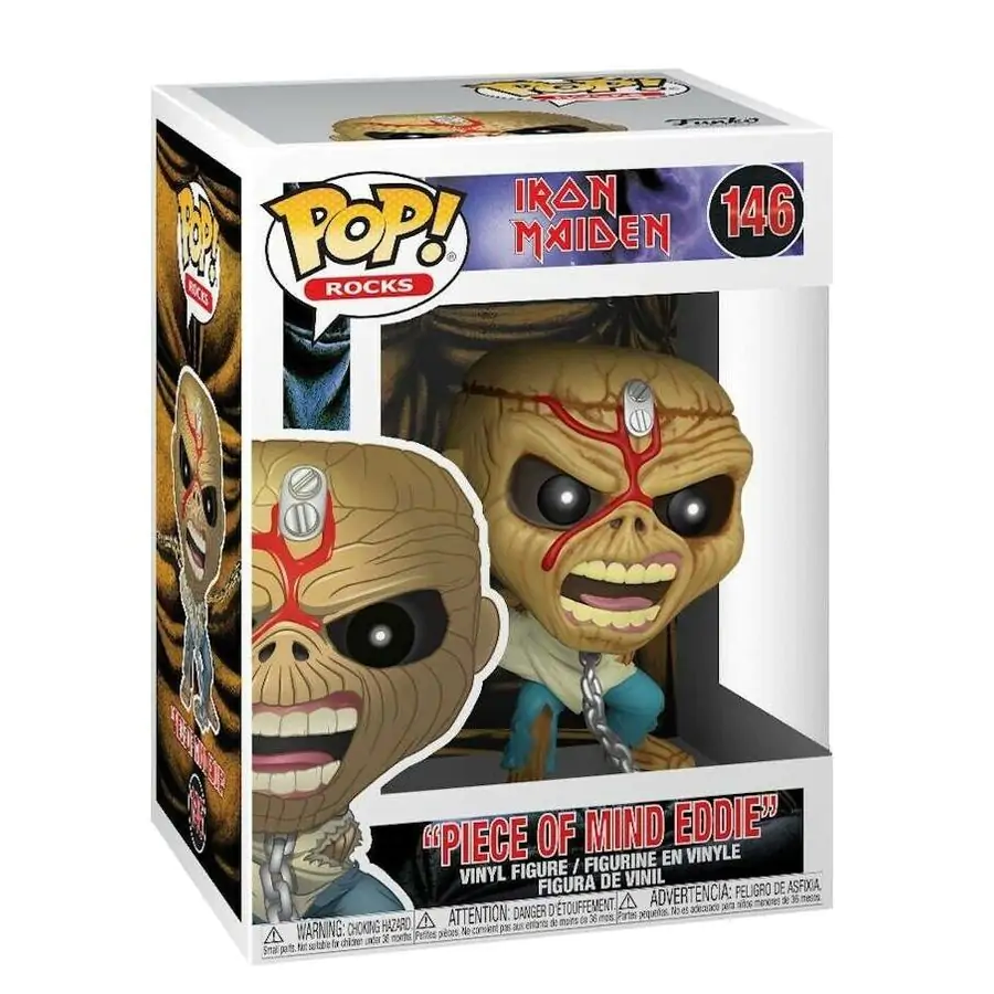 Iron Maiden POP! Rocks Vinyl figúrka Piece Of Mind (Skeleton Eddie) 9 cm termékfotó