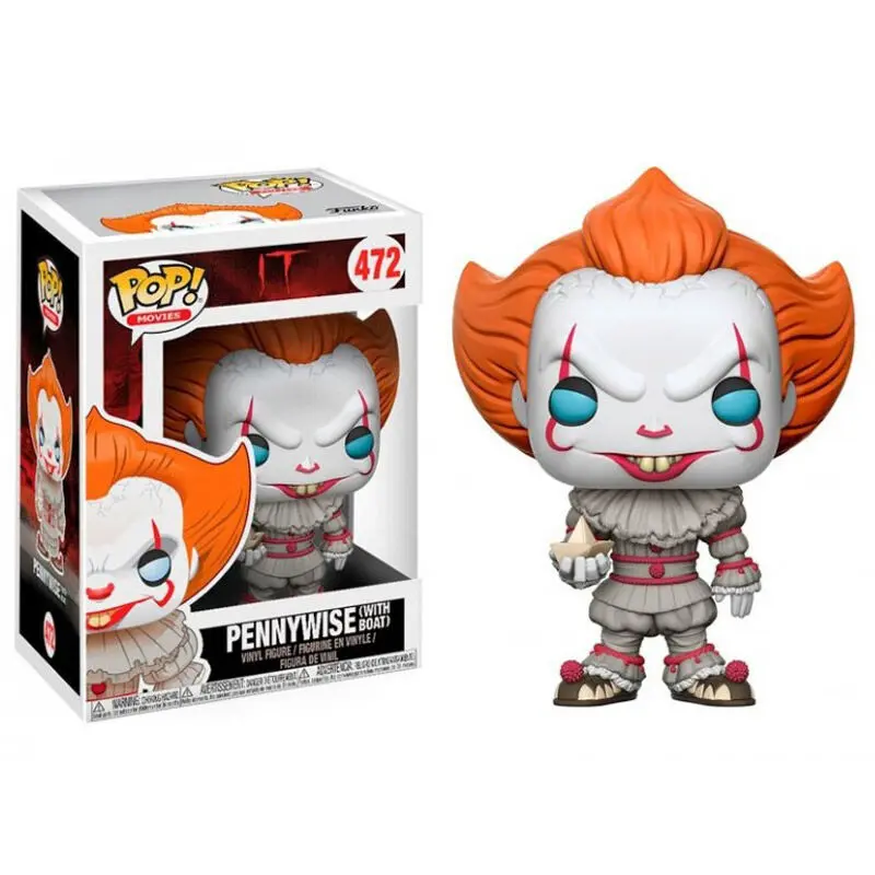 It POP! Movies Vinylová figúrka Pennywise (with Boat) 9 cm produktová fotografia