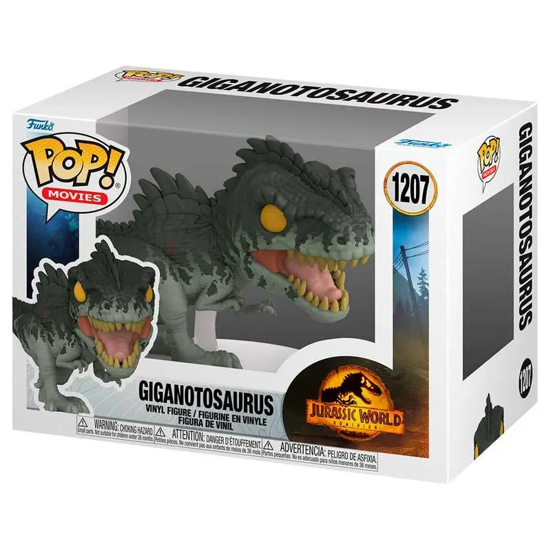 Jurassic World 3 POP! Movies Vinyl Figúrka Giganotosaurus 9 cm termékfotó