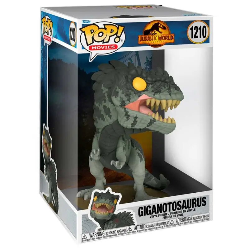 Jurassic World 3 Super Sized Jumbo POP! Vinylová figúrka Giganotosaurus 25 cm produktová fotografia