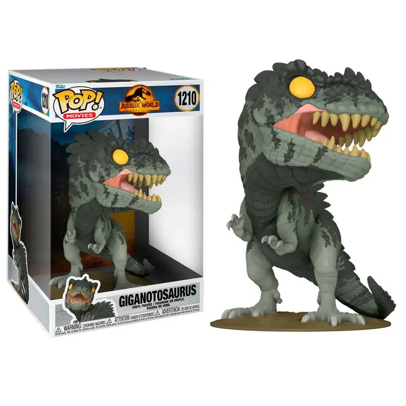 Jurassic World 3 Super Sized Jumbo POP! Vinylová figúrka Giganotosaurus 25 cm produktová fotografia