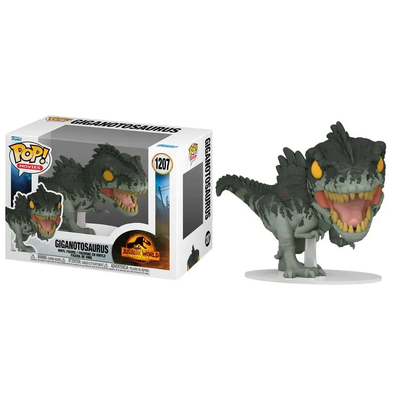 Jurassic World 3 POP! Movies Vinyl Figúrka Giganotosaurus 9 cm termékfotó