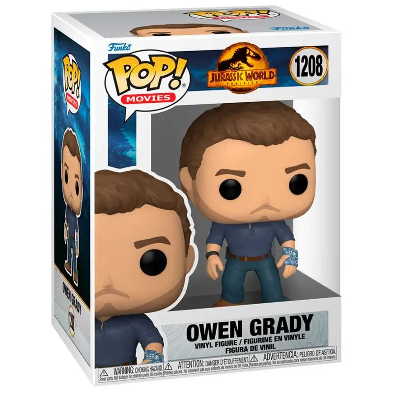 POP! Movies Vinyl Figura Owen Grady 9 cm termékfotó