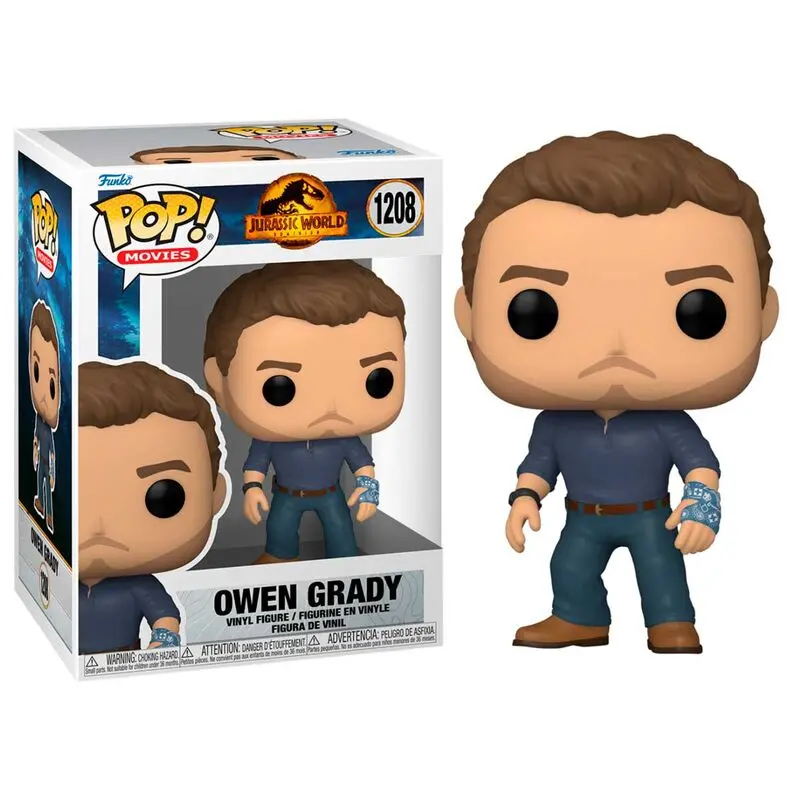 POP! Movies Vinyl Figura Owen Grady 9 cm termékfotó