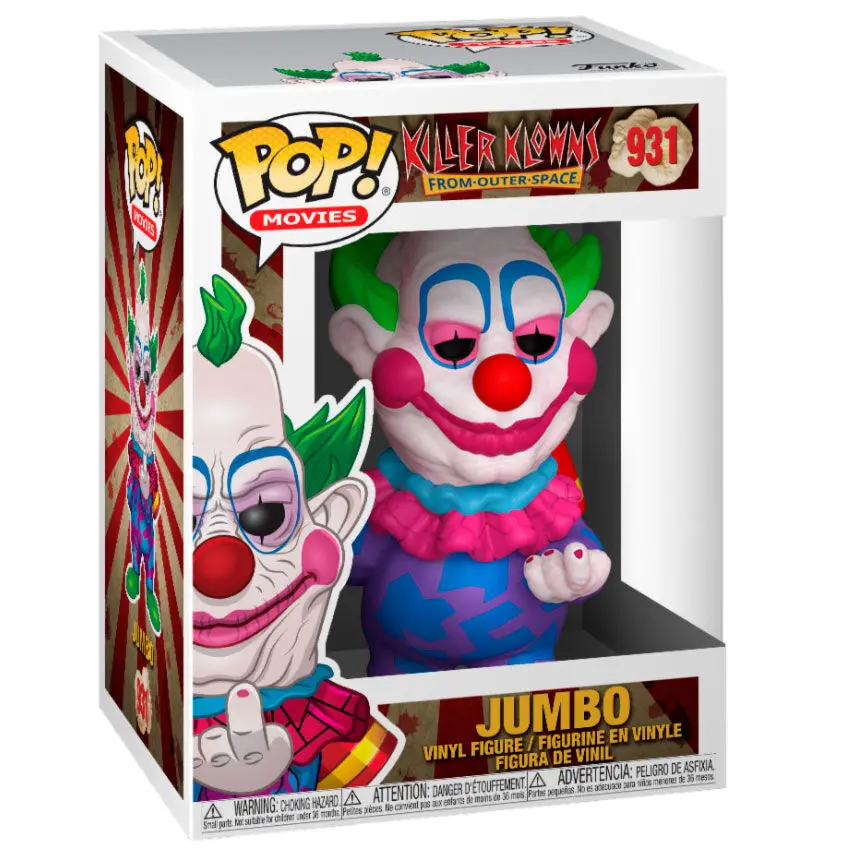 Killer Klowns from Outer Space POP! Movies Vinylová figúrka Jumbo 9 cm produktová fotografia