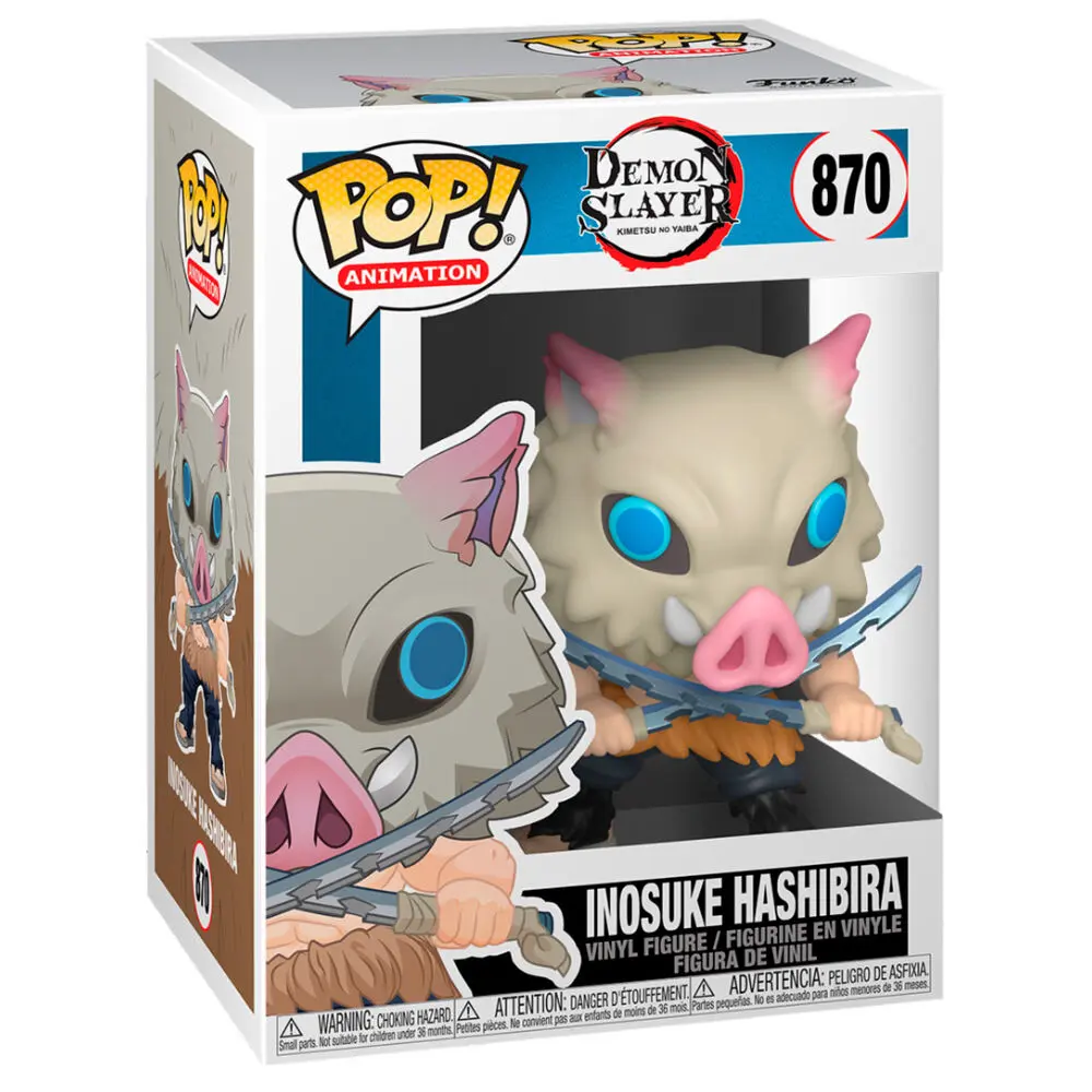 Demon Slayer POP! Animation Vinyl Figúrka Inosuke Hashibira 9 cm termékfotó