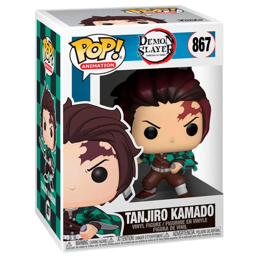 Demon Slayer POP! Animation vinylová figúrka Tanjiro Kamado 9 cm termékfotó