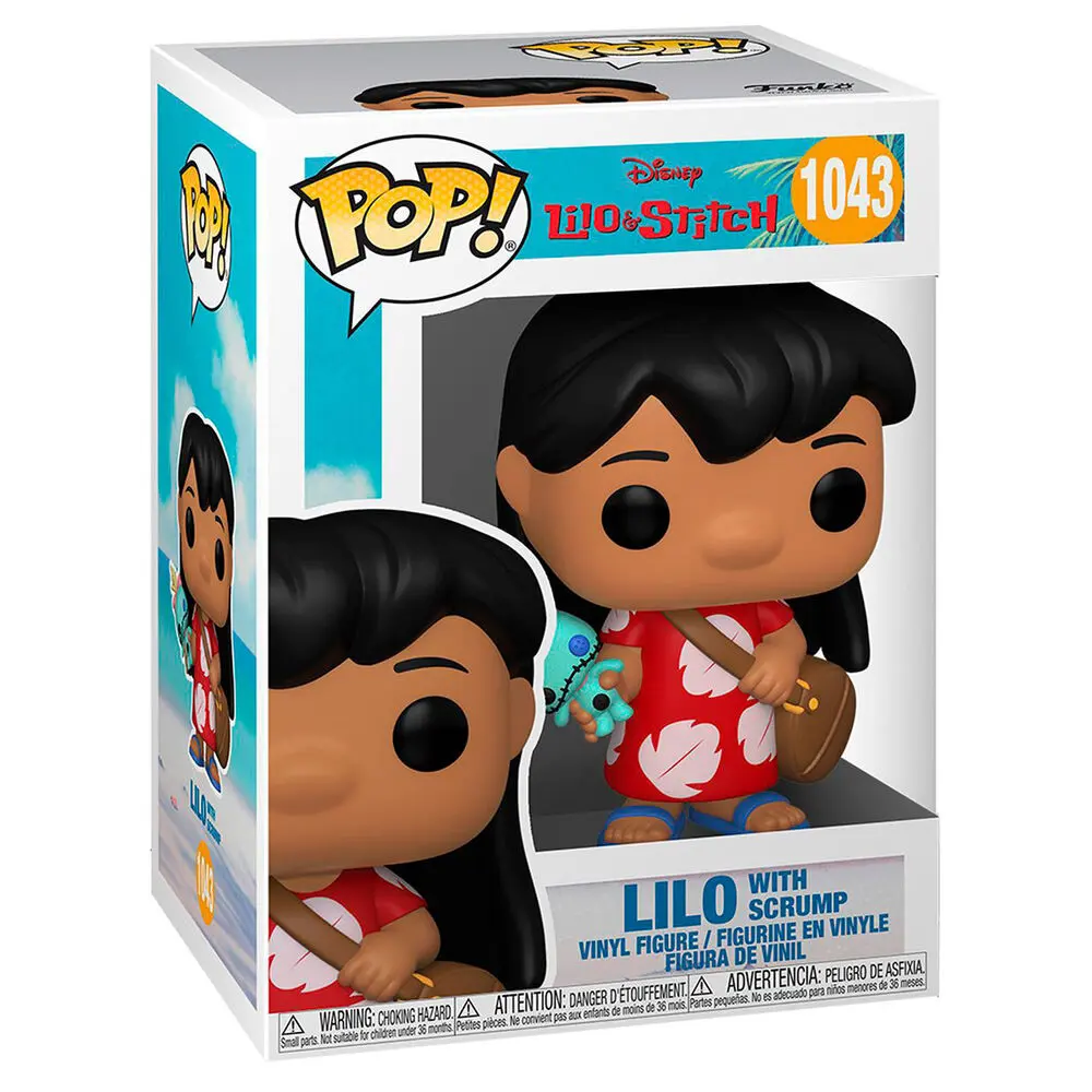 Lilo & Stitch POP! Disney Vinylová figúrka Lilo w/Scrump 9 cm termékfotó