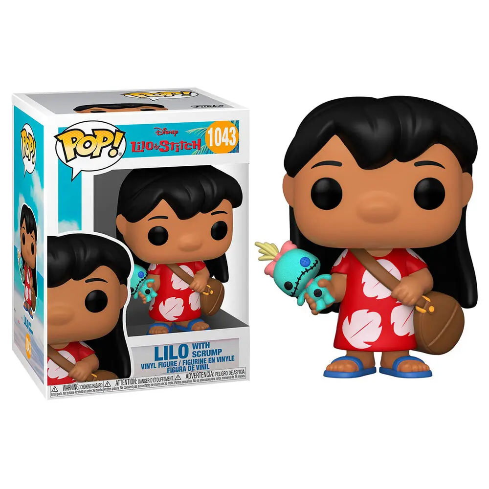 Lilo & Stitch POP! Disney Vinylová figúrka Lilo w/Scrump 9 cm termékfotó