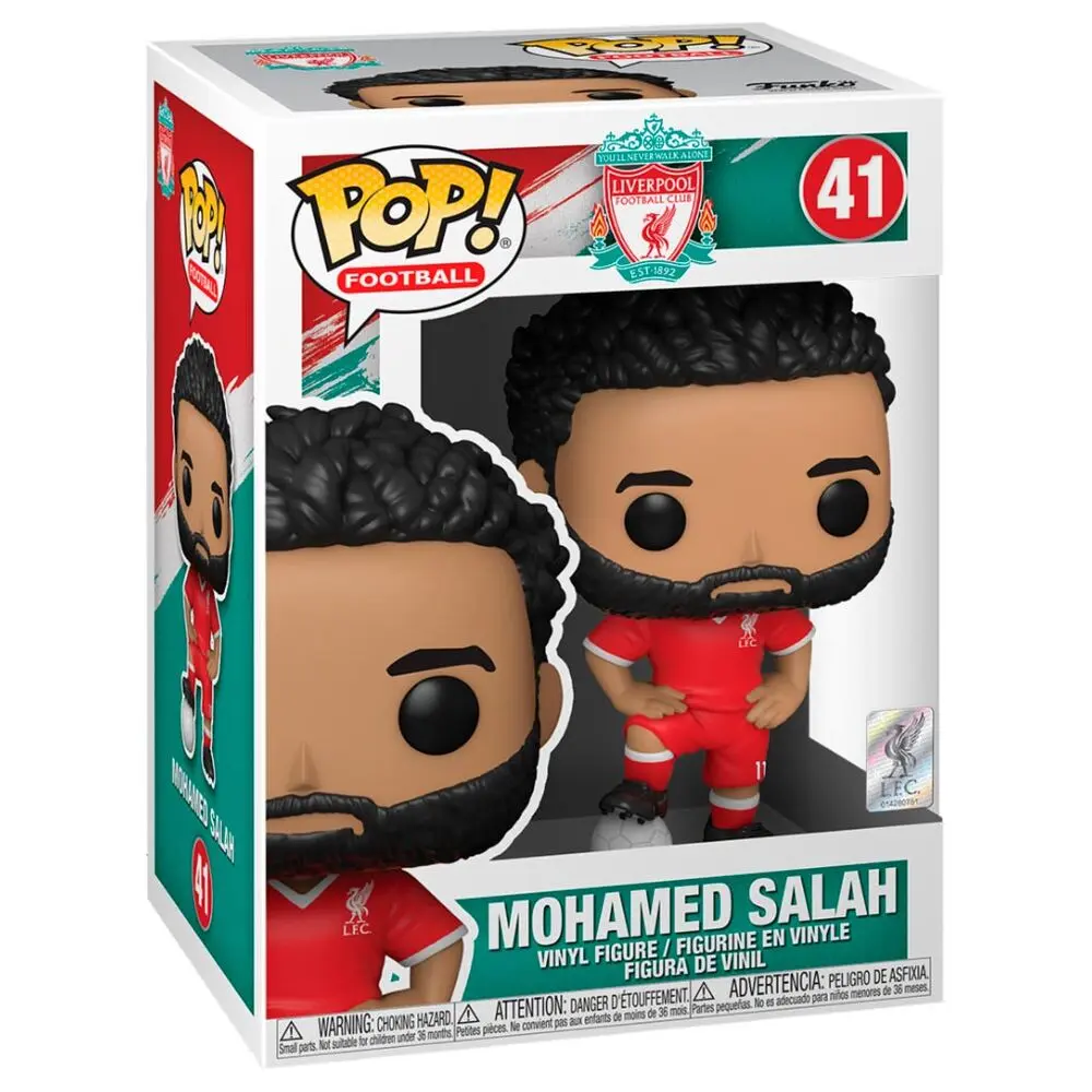 Liverpool F.C. POP! Football vinylová figúrka Mohamed Salah 9 cm termékfotó