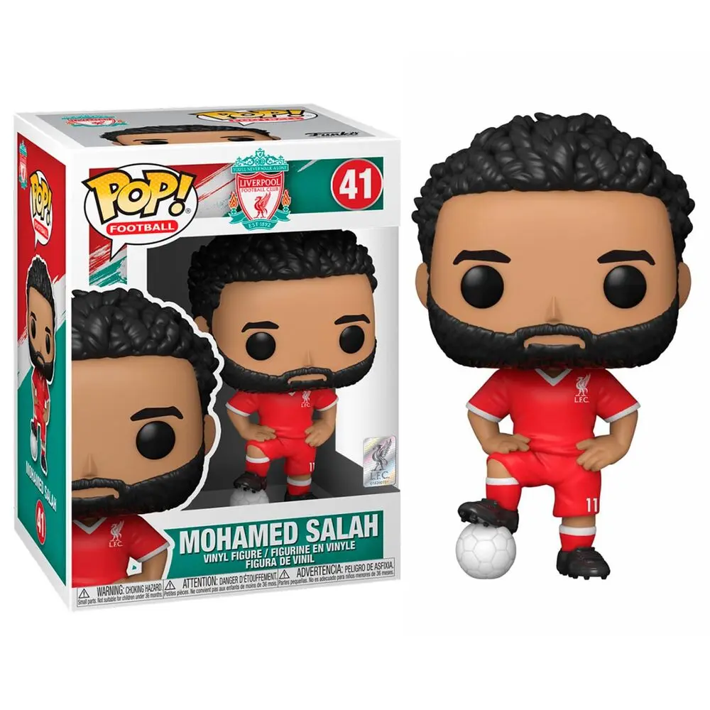 Liverpool F.C. POP! Football vinylová figúrka Mohamed Salah 9 cm termékfotó