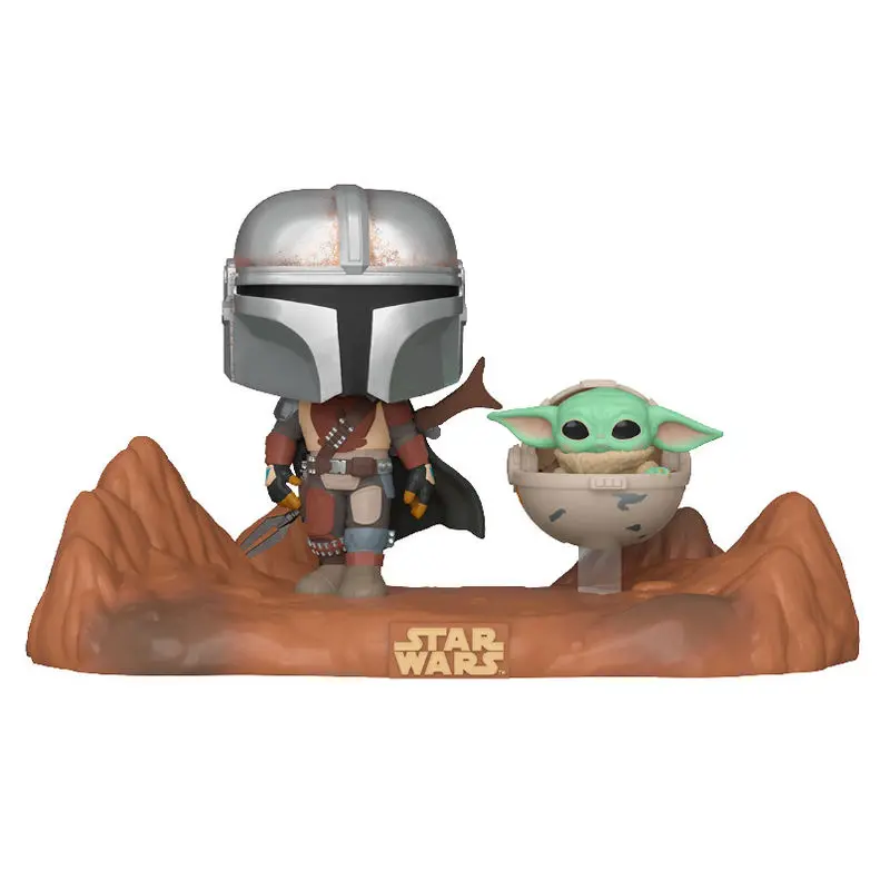 POP Moment! vinylové figúrky 2-pack Mandalorian & Child 9 cm termékfotó