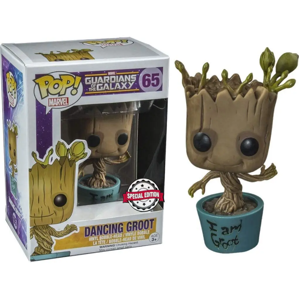 Figúrka POP Marvel Guardians of the Galaxy Dancing I Am Groot Exclusive produktová fotografia