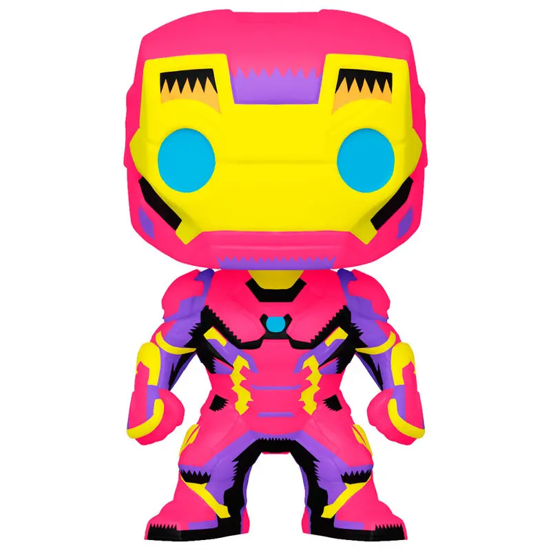 Marvel POP! Marvel Black Light Vinyl Figure Iron Man 9 cm [DAMAGED PACKAGE] termékfotó