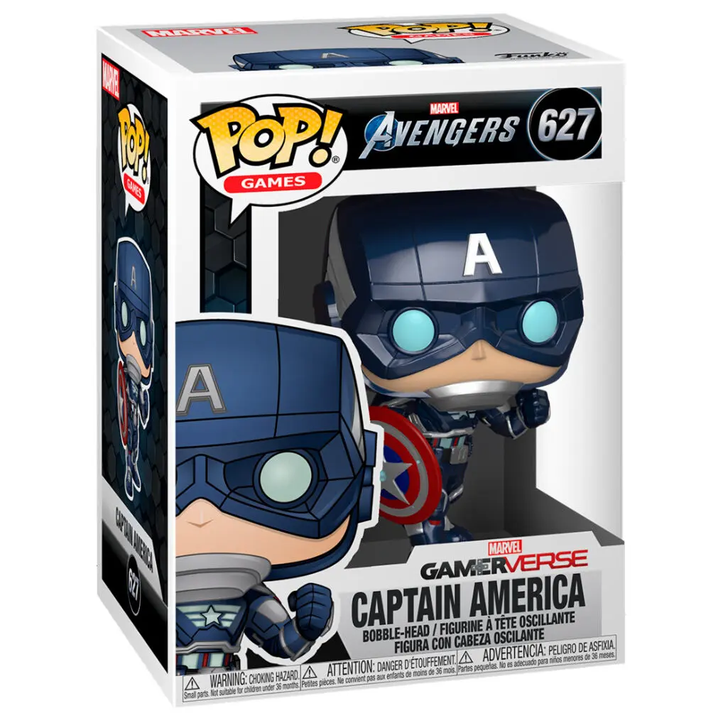 POP! Marvel Vinylová figurka Captain America 9 cm termékfotó