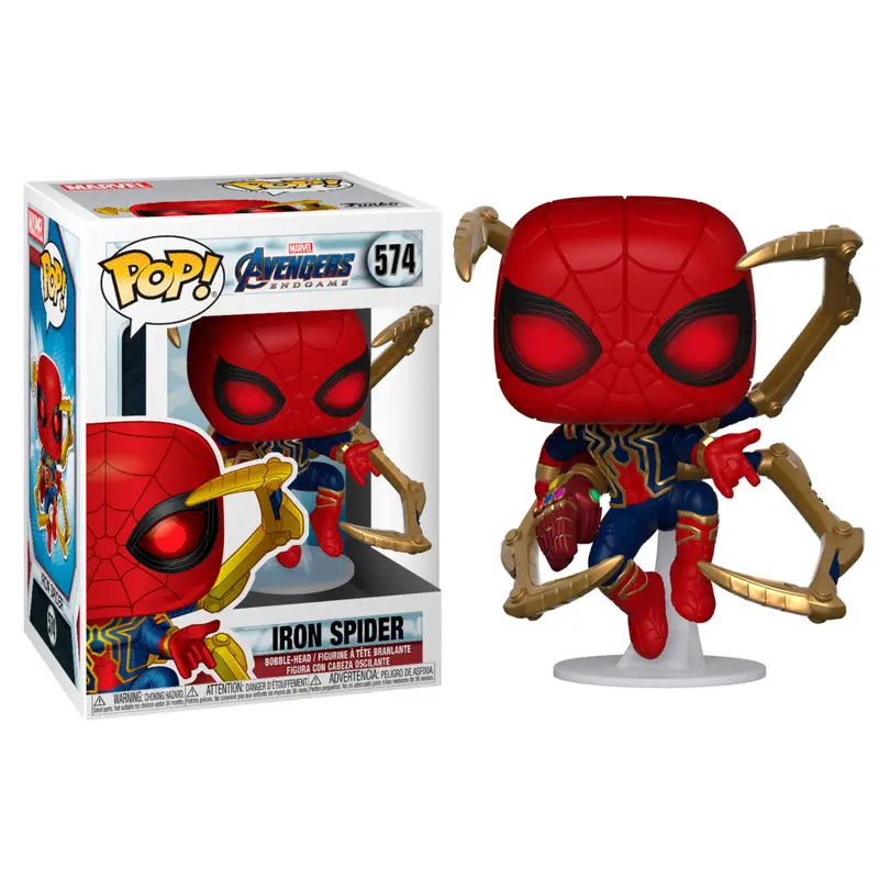 Avengers: Endgame POP! Movies Vinylová figúrka Iron Spider s Nano Gauntlet 9 cm produktová fotografia