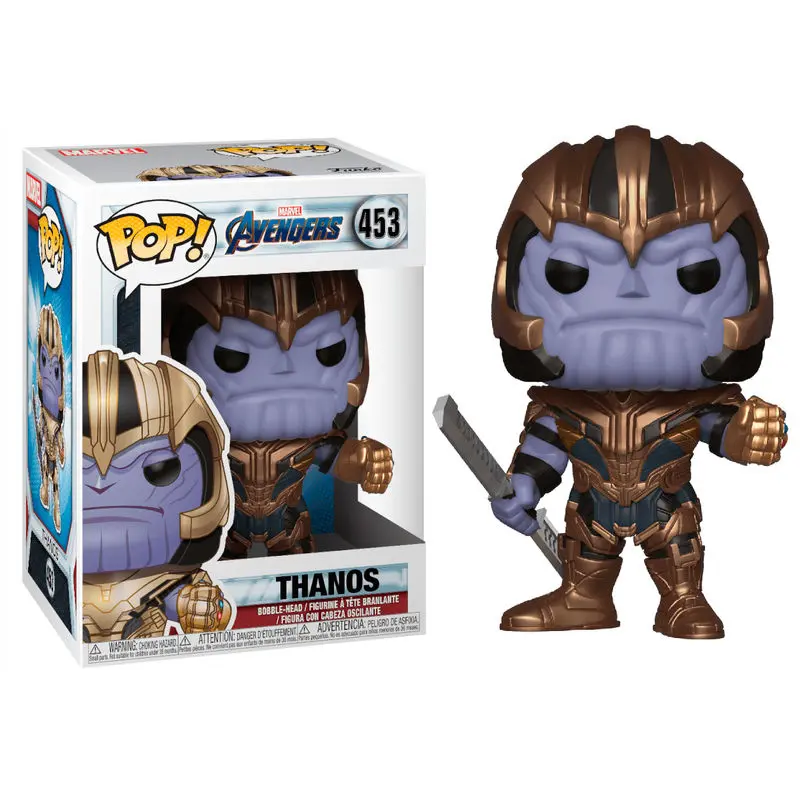 Avengers Endgame POP! Movies Vinyl figurka Thanos 9 cm [DAMAGED PACKAGE] termékfotó