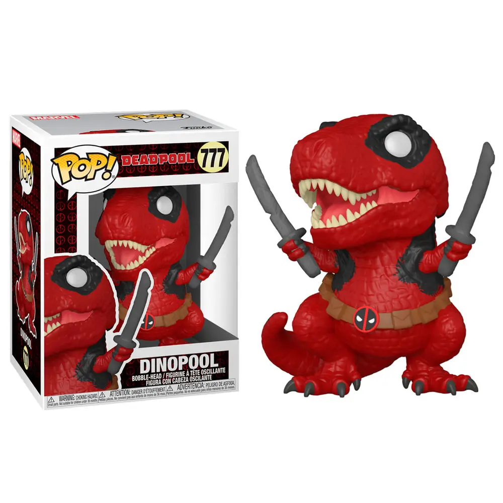 Marvel Deadpool 30th Anniversary POP! Figúrka z vinylu Dinopool 9 cm produktová fotografia