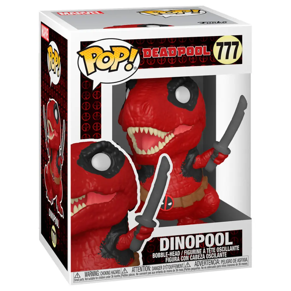 Marvel Deadpool 30th Anniversary POP! Figúrka z vinylu Dinopool 9 cm produktová fotografia