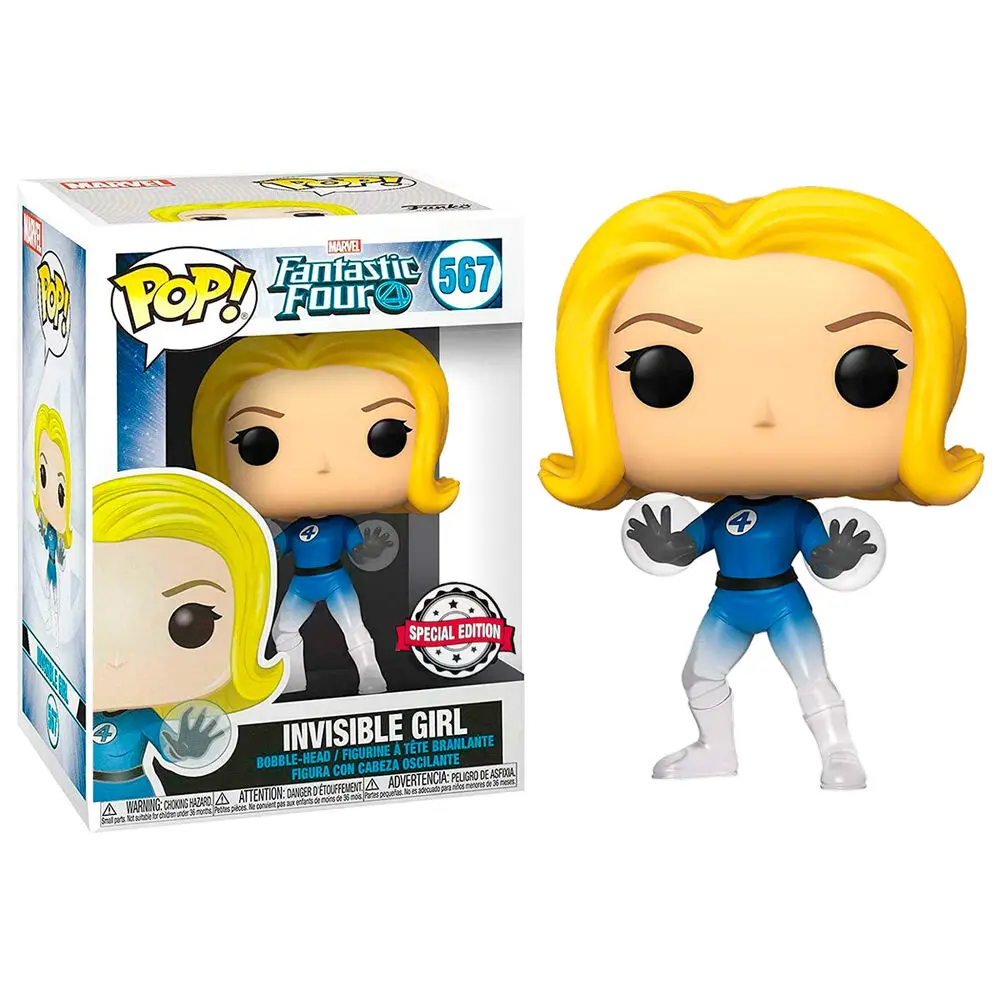 POP figúrka Marvel Fantastic Four Invisible Girl Exclusive - 15 cm termékfotó