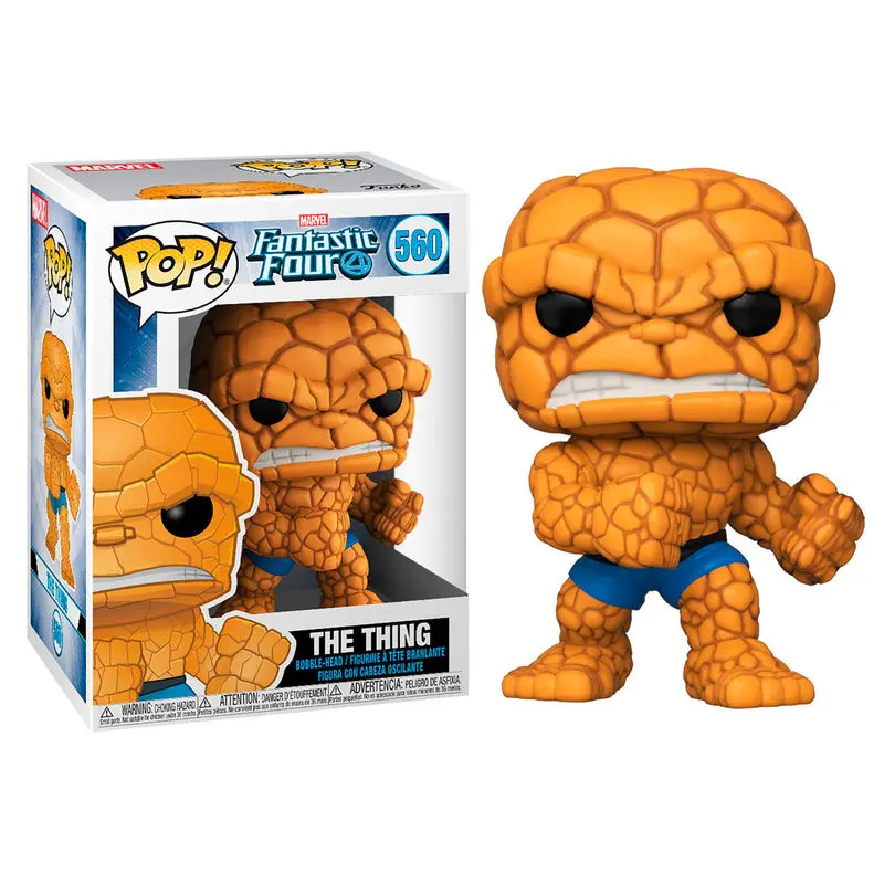 Fantastic Four POP! Marvel Vinyl Figúrka The Thing 9 cm produktová fotografia