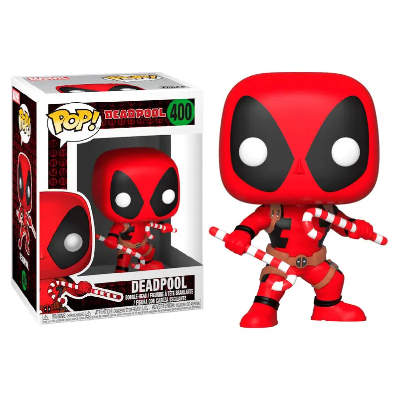 POP figúrka Marvel Holiday Deadpool cukorkával 9,5 cm termékfotó