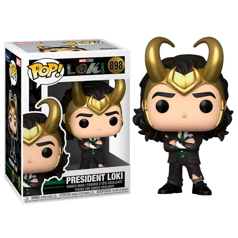 Loki POP! figúrka President Loki 9 cm produktová fotografia