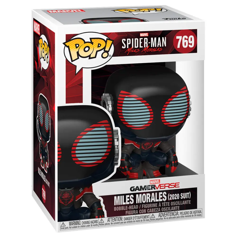 Marvel's Spider-Man POP! Games Vinylová figúrka Miles Morales 2020 Suit 9 cm produktová fotografia