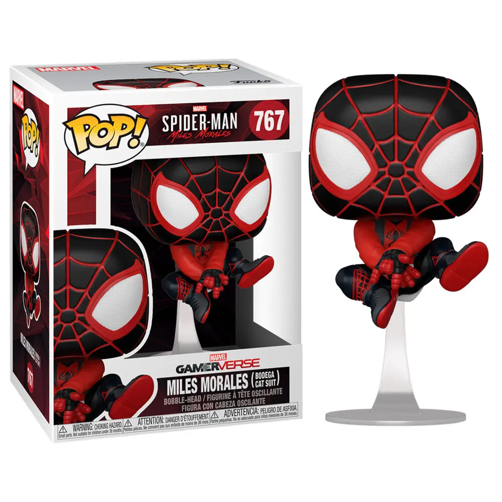 Marvel's Spider-Man POP! Games Vinylová figúrka Miles Morales Bodega Suit 9 cm produktová fotografia