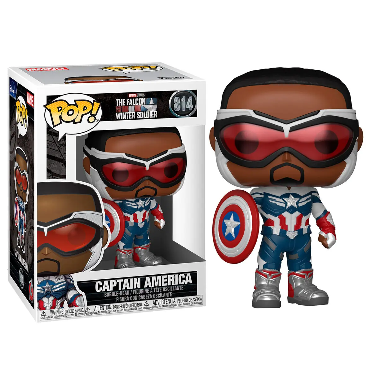 The Falcon and the Winter Soldier POP! vinylová figúrka Captain Falcon 9 cm termékfotó