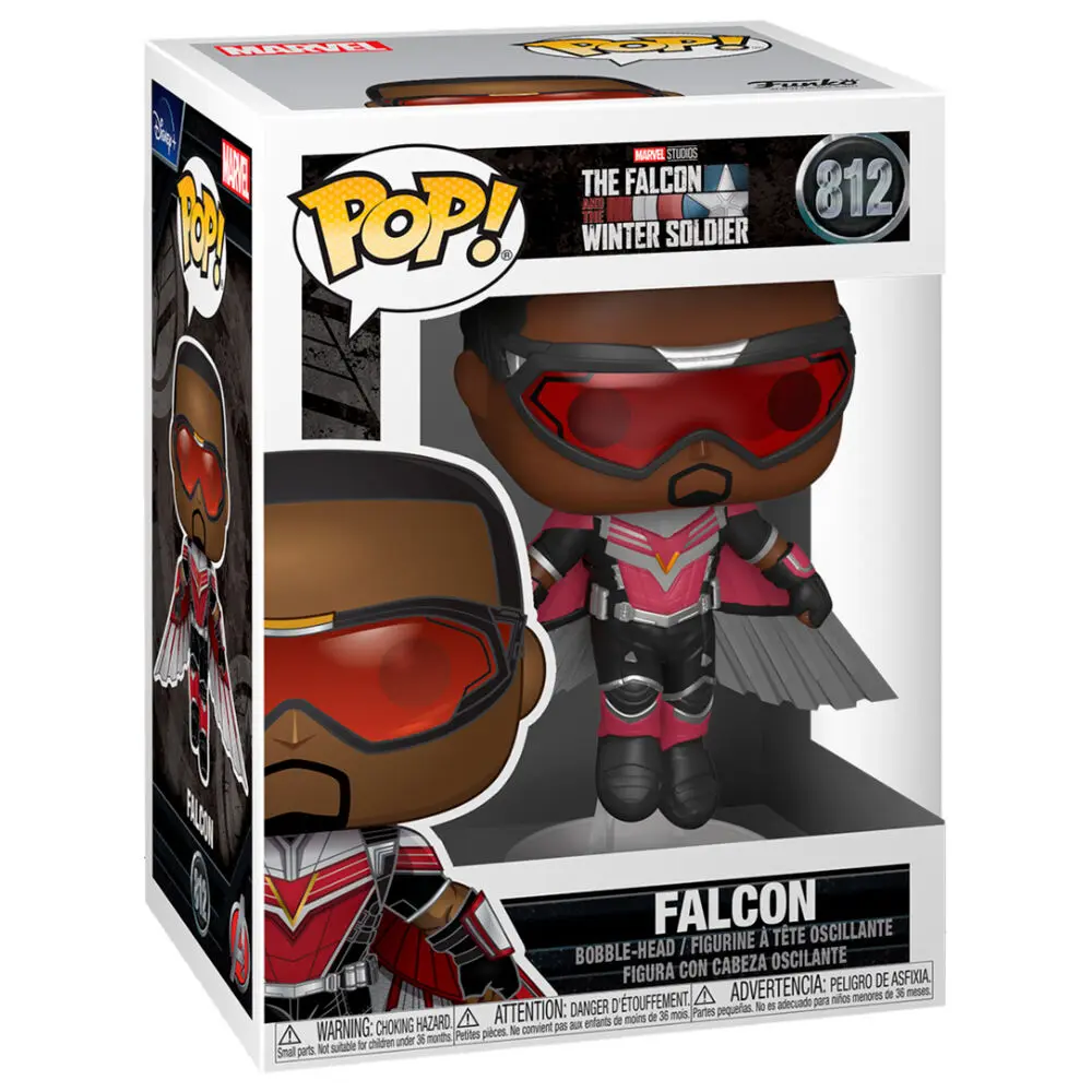 The Falcon and the Winter Soldier POP! Vinylová figúrka Falcon Flying 9 cm produktová fotografia