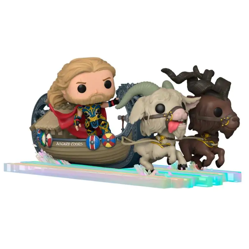 POP! Rides Super Deluxe Vinyl figure Thor &amp; Goat Boat 13 cm termékfotó