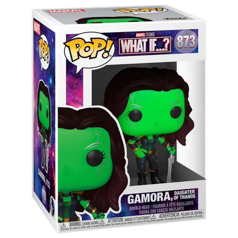 Marvel What If...? POP! Vinyl figurka Gamora, Thanos lánya 9 cm termékfotó